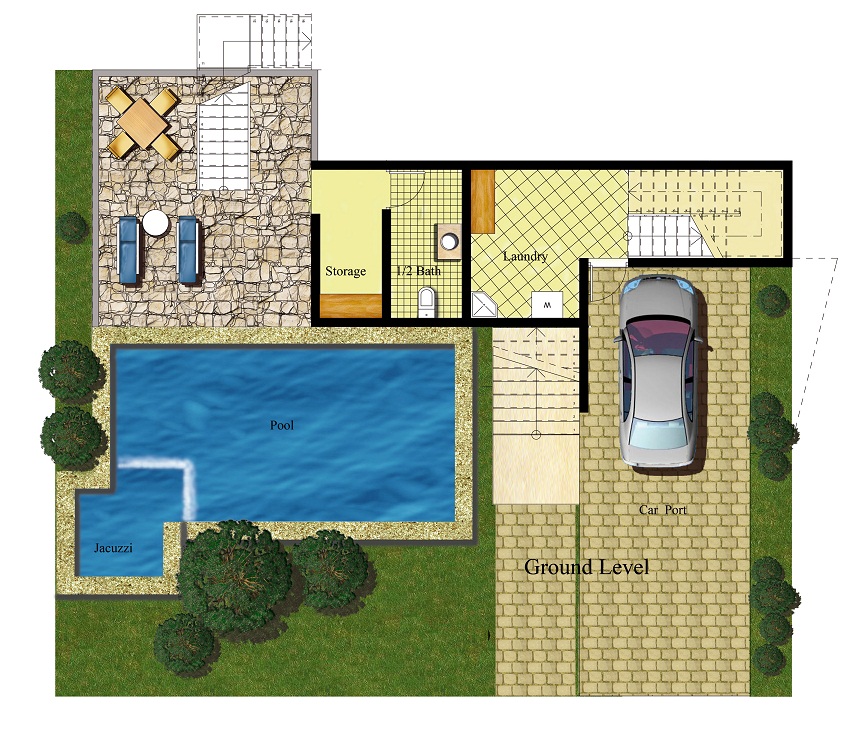 Dominican Republic Villa 3 Bedrooms New Panoramic Villas For Sale in