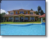 beach villa for sale in secluded area of cabarete