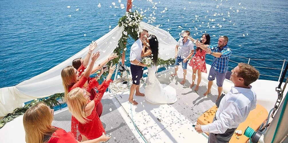 puerto plata catamaran weddings