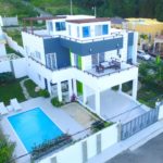 aerial view of the house in Puerto Plata